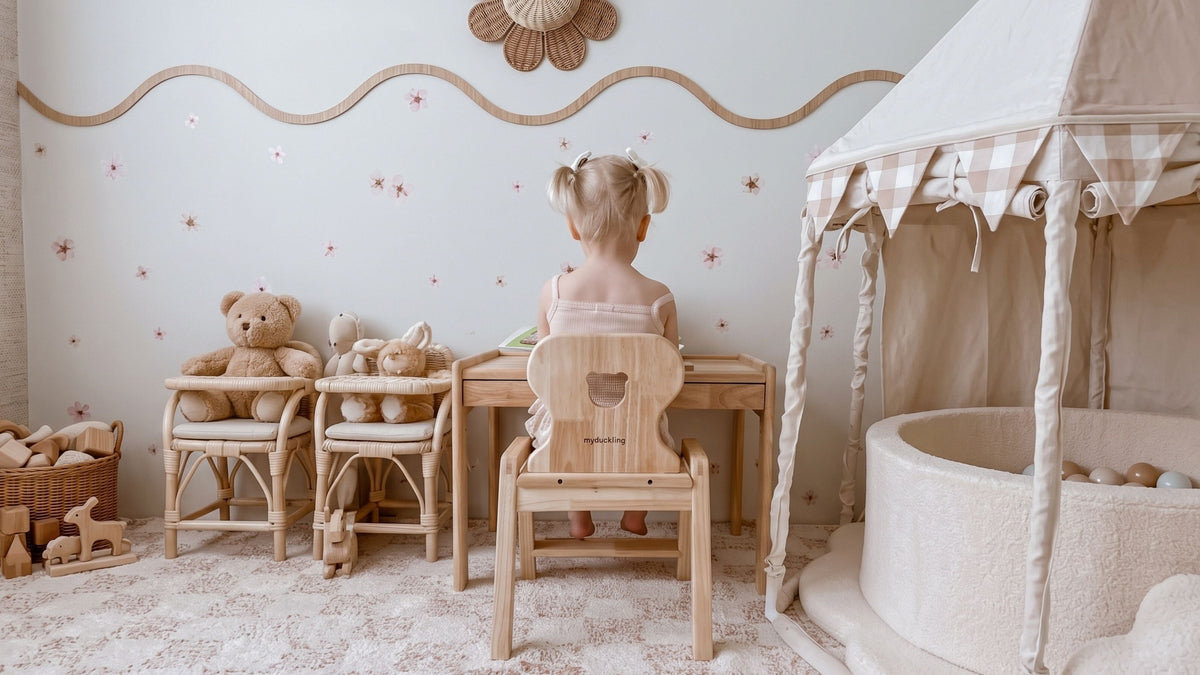 Kids Wooden Table and Chairs: An Ideal Feature for Your Child's Room