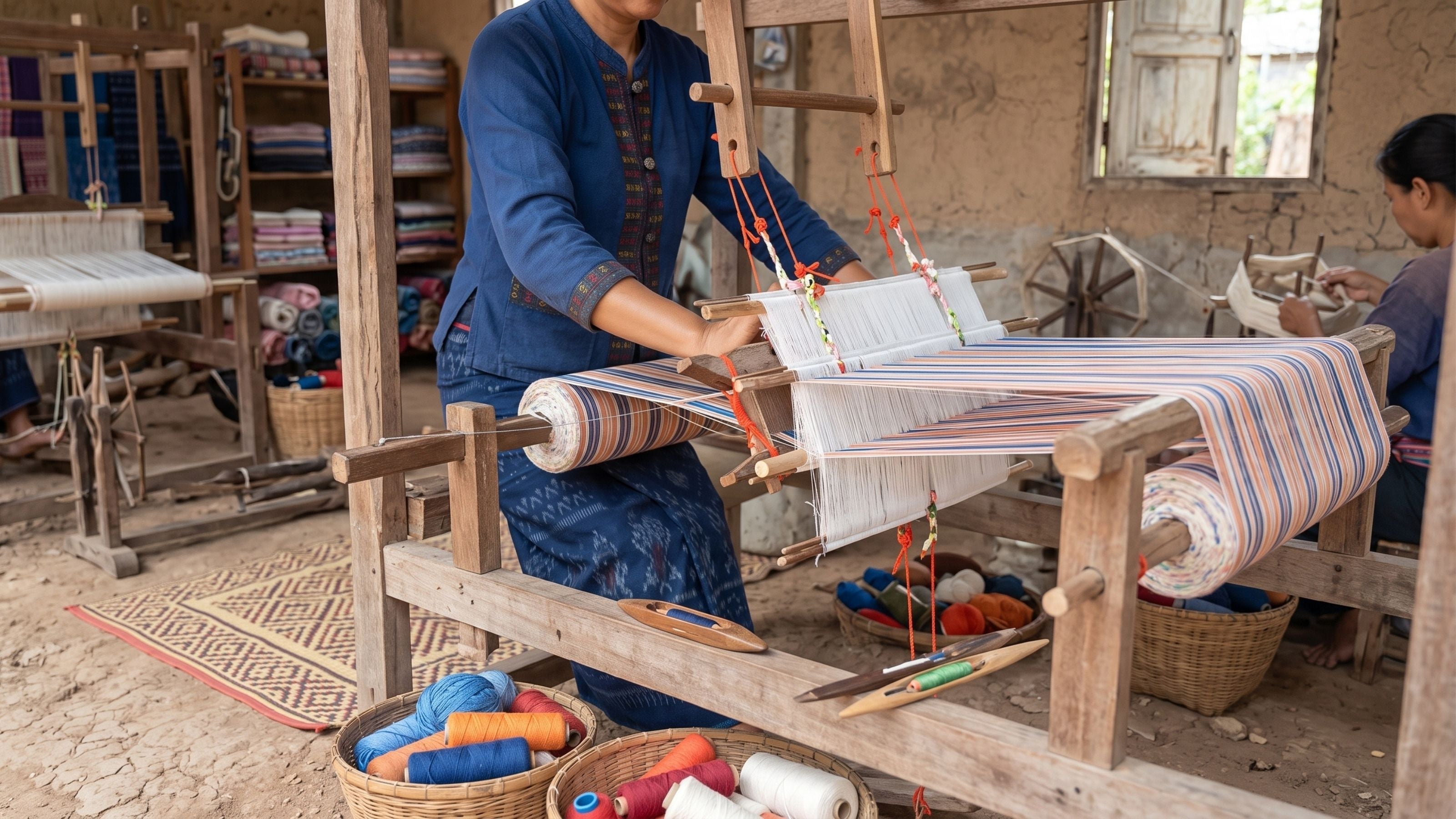 Kids Wooden Weaving Loom