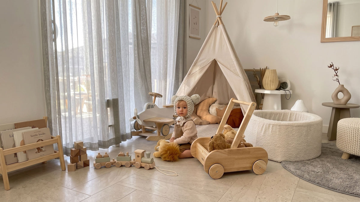Wooden Push Walkers: Choosing a Safe First Walker