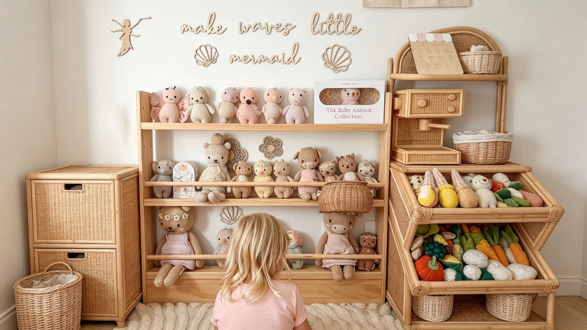 What Makes a Bookshelf “Montessori”? Front-Facing Display, Chosen by the Child