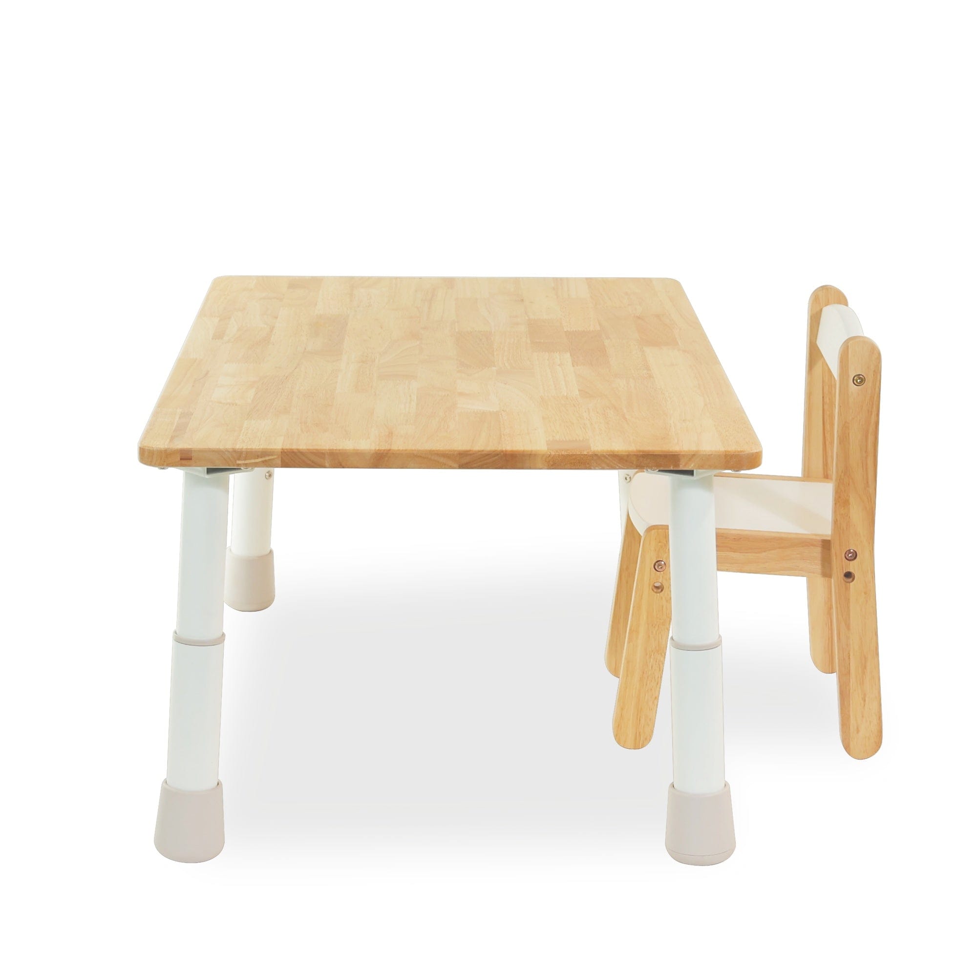 My Duckling ARIA Montessori Kids Height Adjustable Table With One Wooden Chair (Late March Pre-Order)