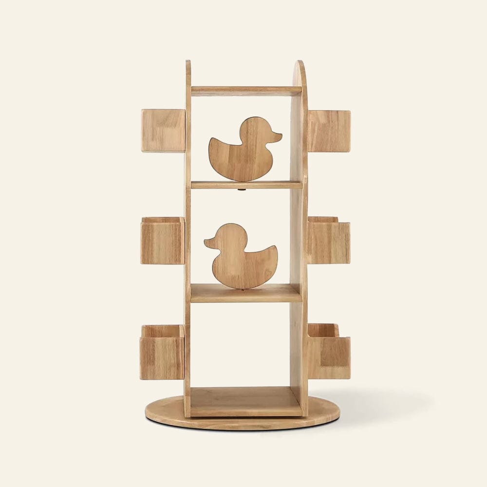My Duckling BINDI Revolving Solid Wood Bookcase