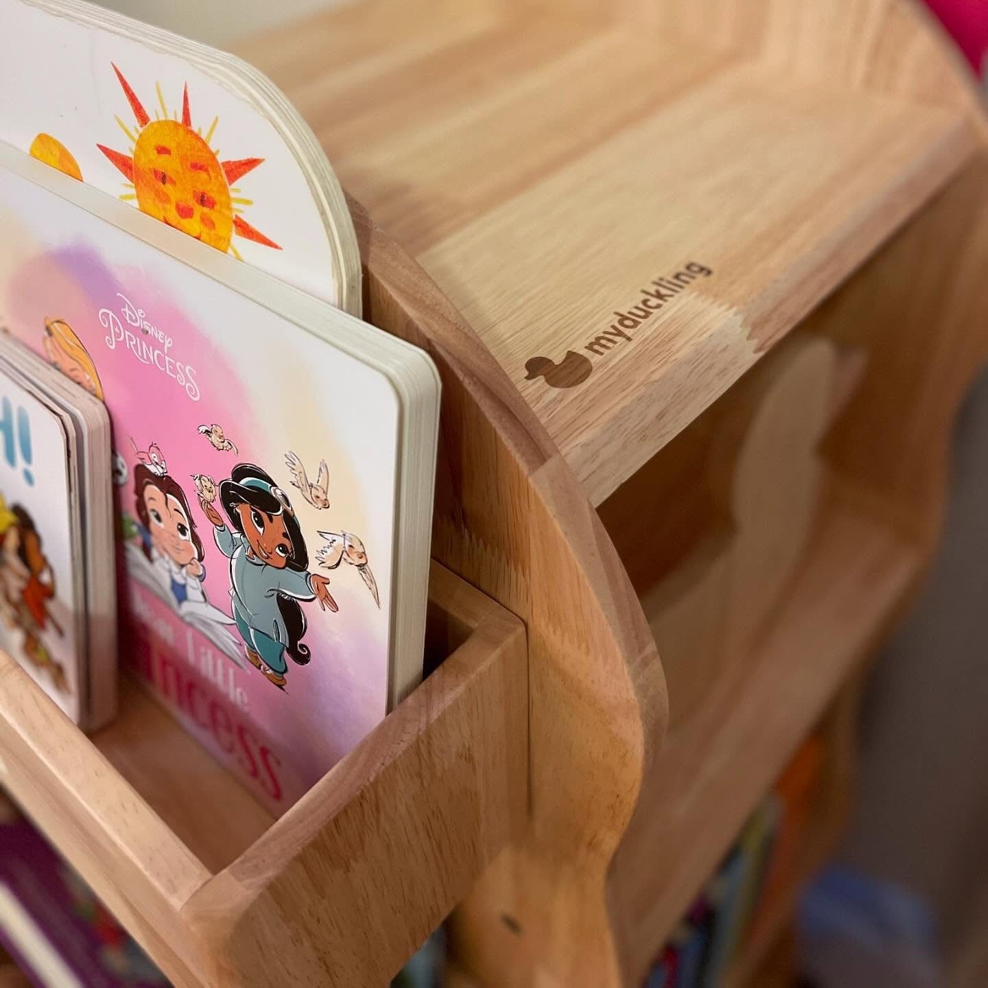 My Duckling BINDI Revolving Solid Wood Bookcase