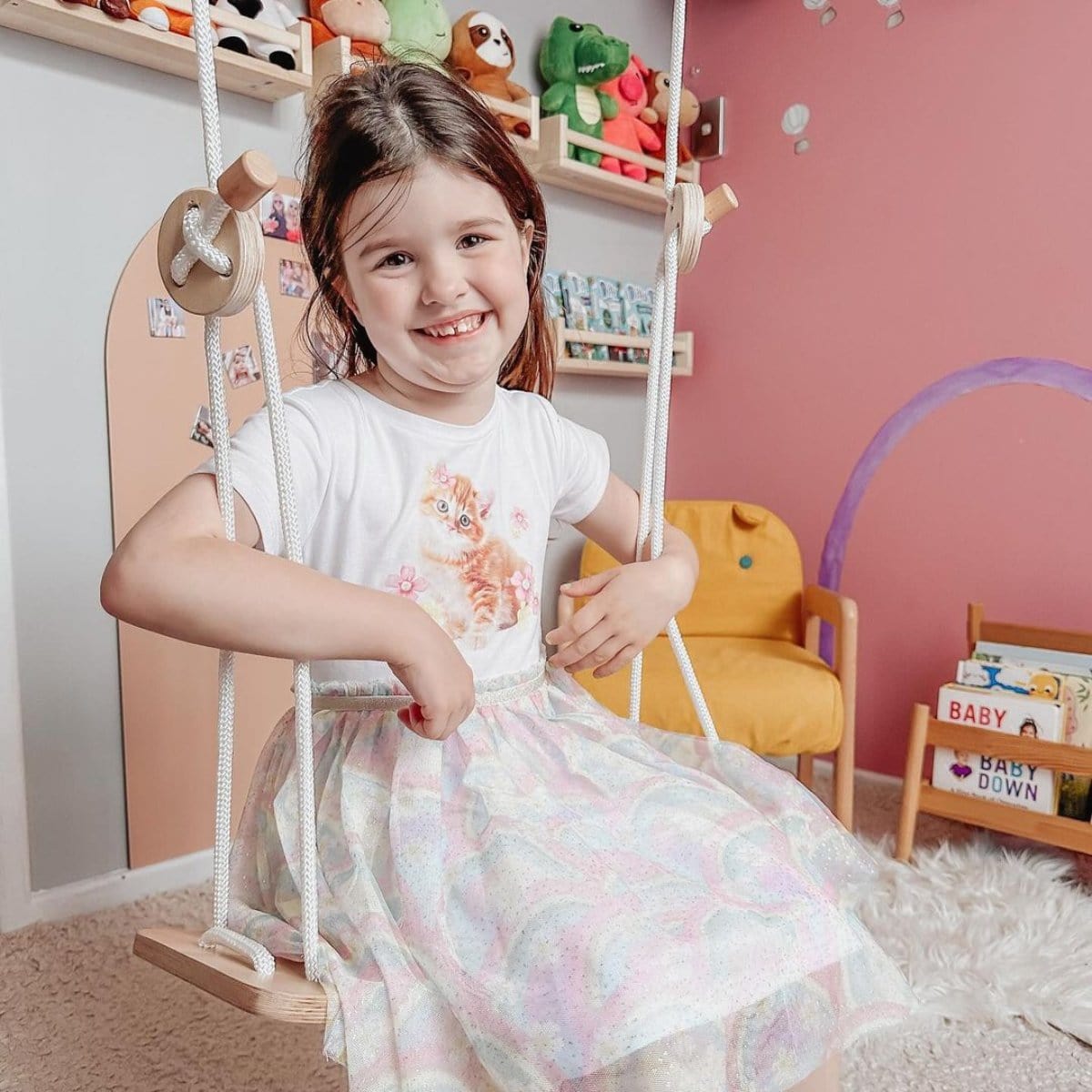 My Duckling Felix Kids Climbing Ladder&Felix Kids Swing Seat Set