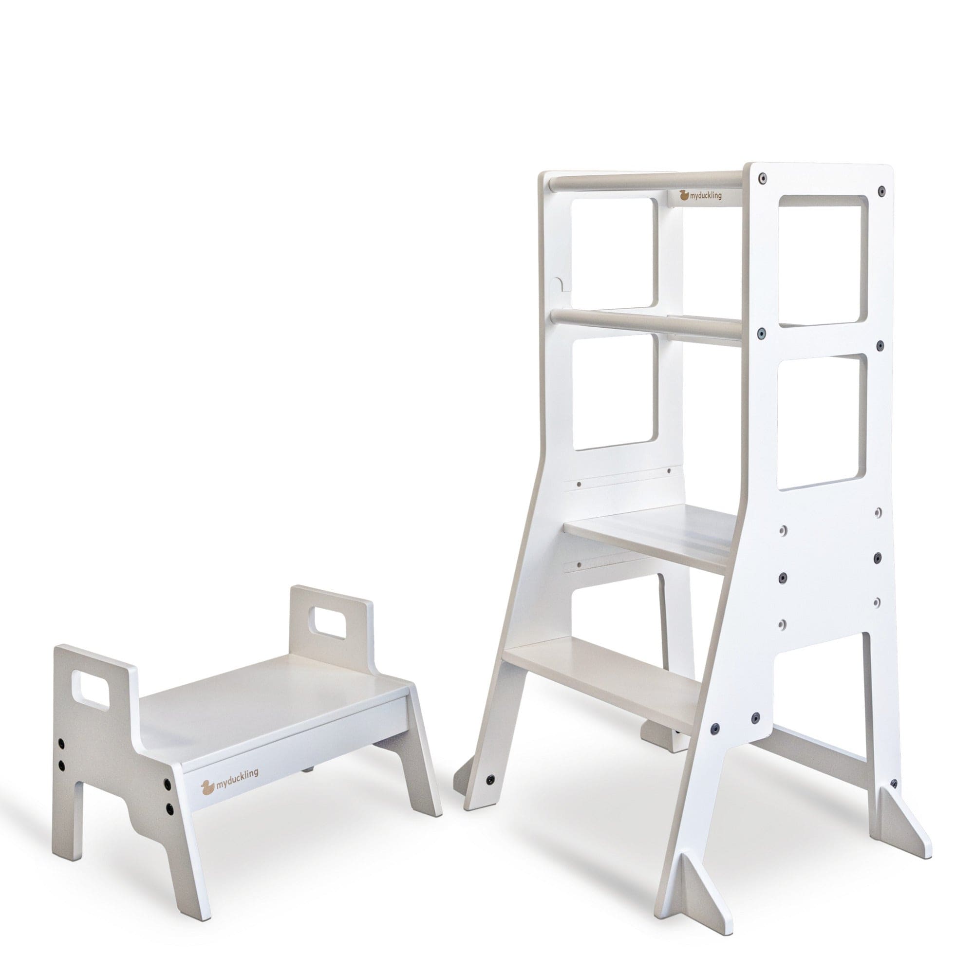 My Duckling JALA Deluxe Adjustable Learning Tower - White