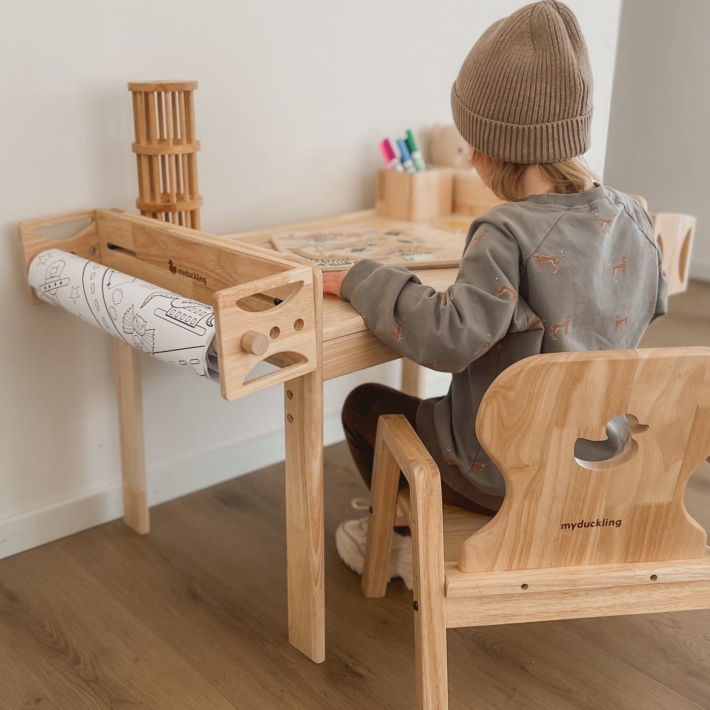 My Duckling KAYA Primary Adjustable Table and Chair Set