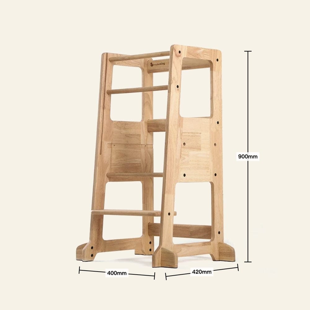 My Duckling LOLA Deluxe Solid Wood Adjustable Learning Tower