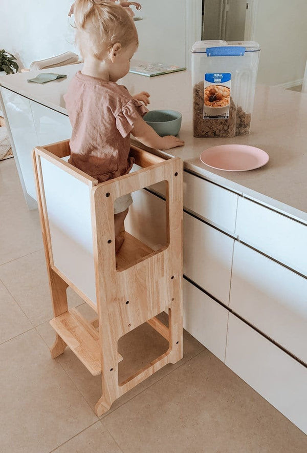LOLA Deluxe Solid Wood Learning Tower