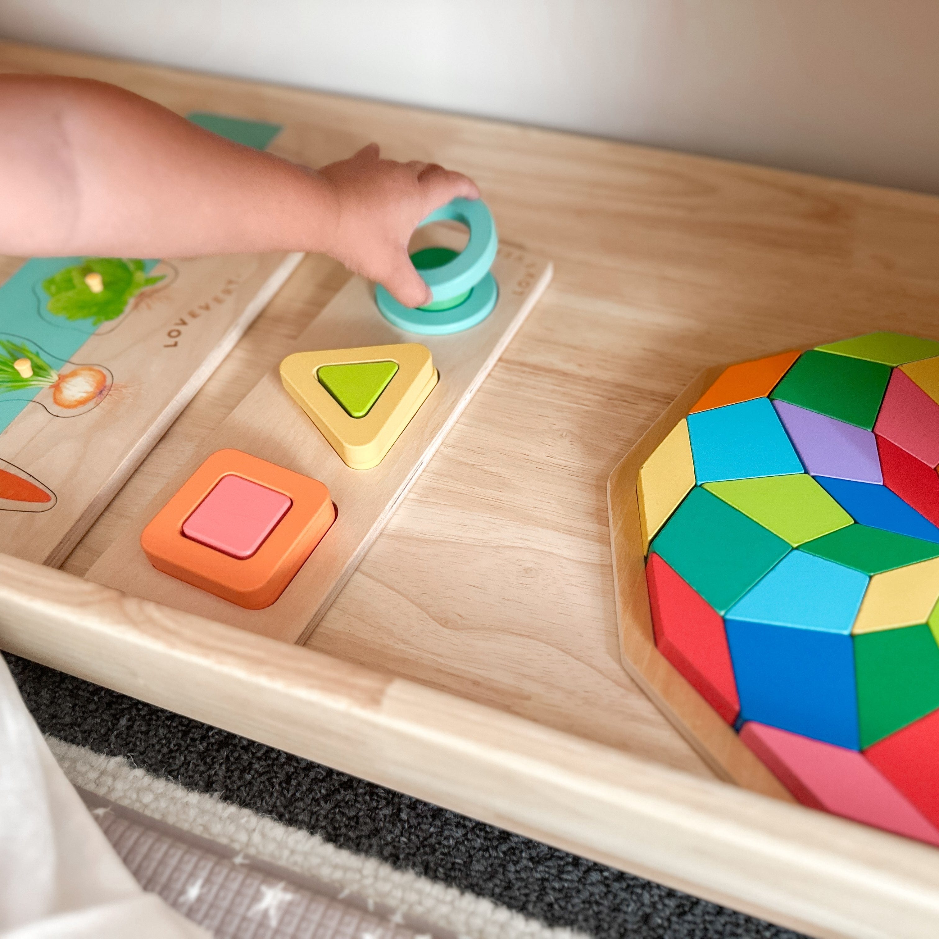 My Duckling NALA Adjustable Solid Wood 3 Layer Storage Shelf