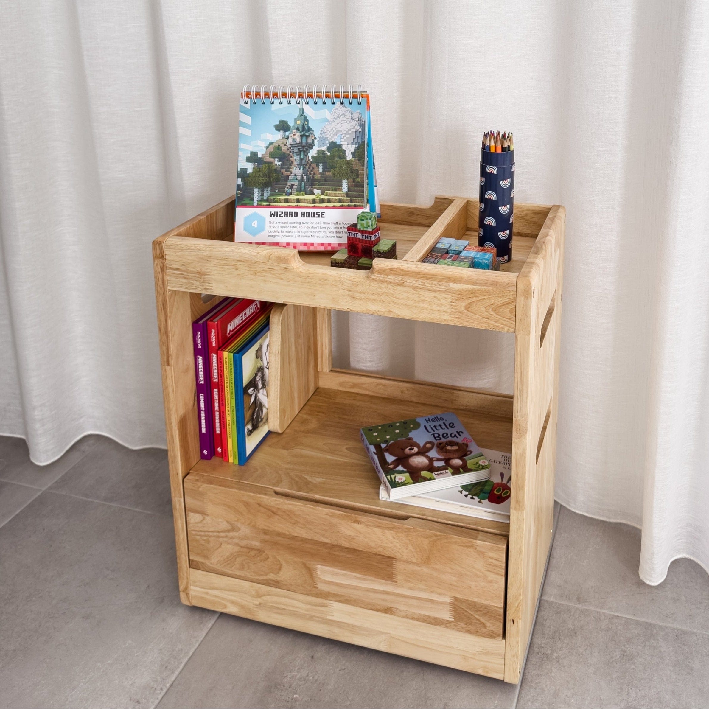 My Duckling NALA Montessori Solid Wood Storage Cabinet