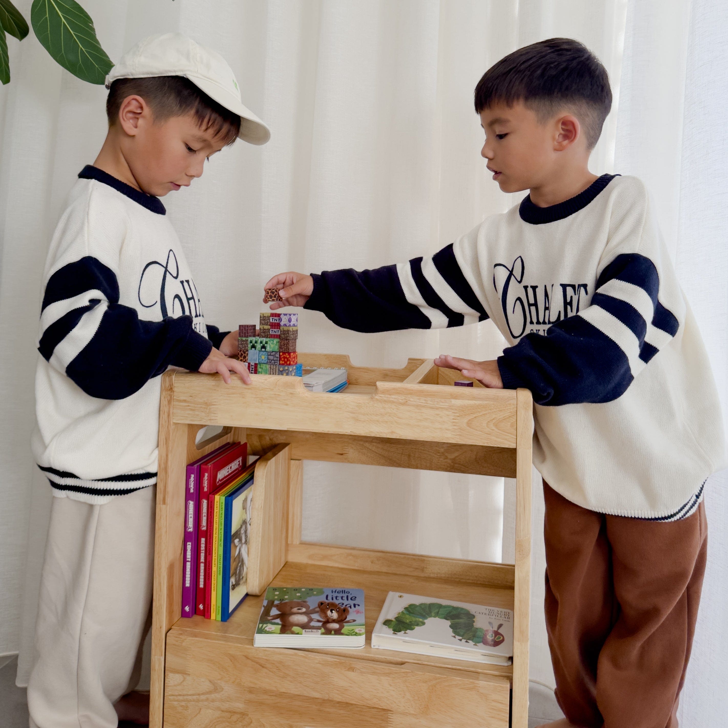 My Duckling NALA Montessori Solid Wood Storage Cabinet