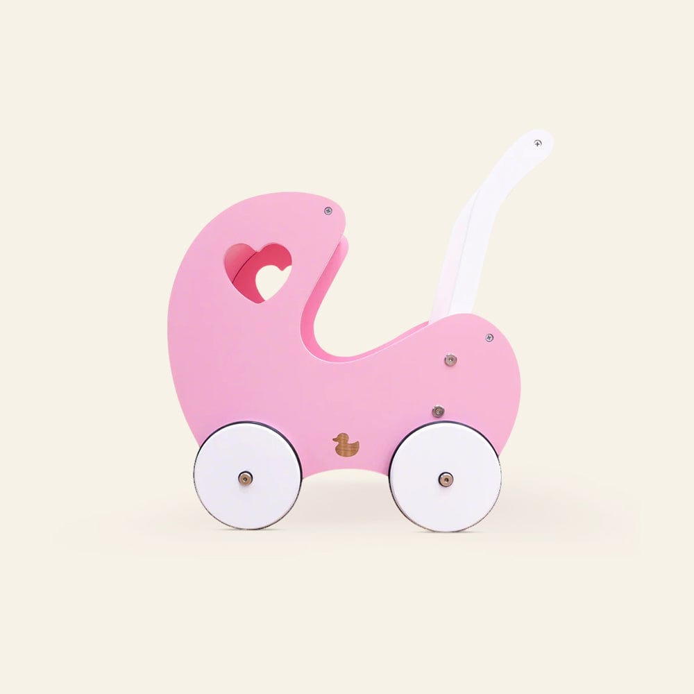 My Duckling Isla Doll Pram Walker Pink