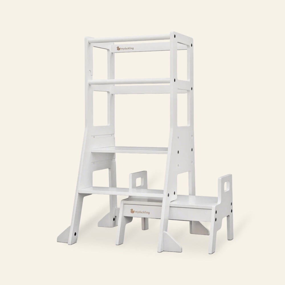 My Duckling JALA Deluxe Adjustable Learning Tower White