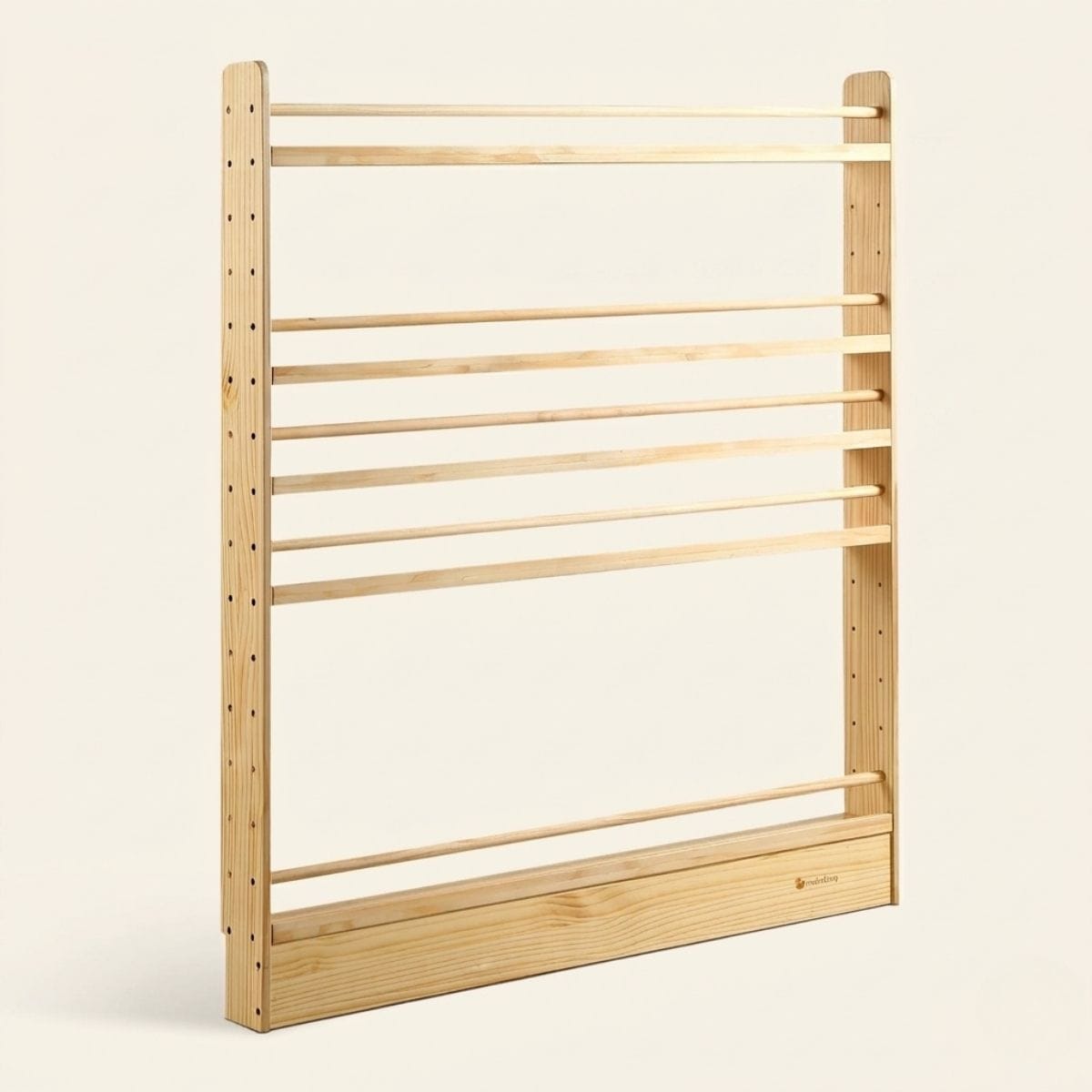 myduckling NALA Adjustable Solid Wood Bookshelf