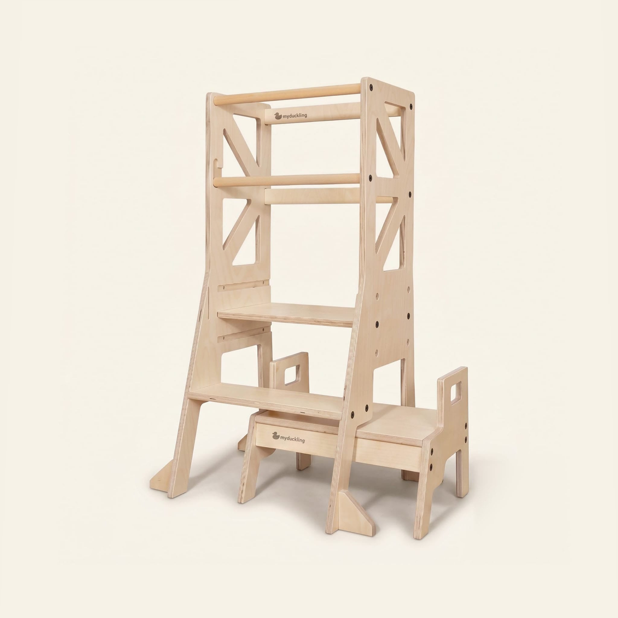 myduckling JALA Adjustable Learning Tower Natural