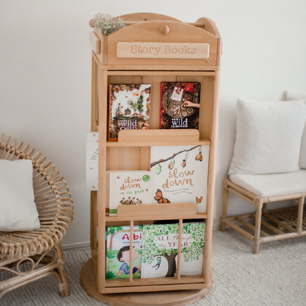 OLI Library Revolving Bookcase - London