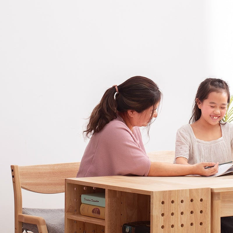 My Duckling NALA Solid Wood Study Desk With Easel