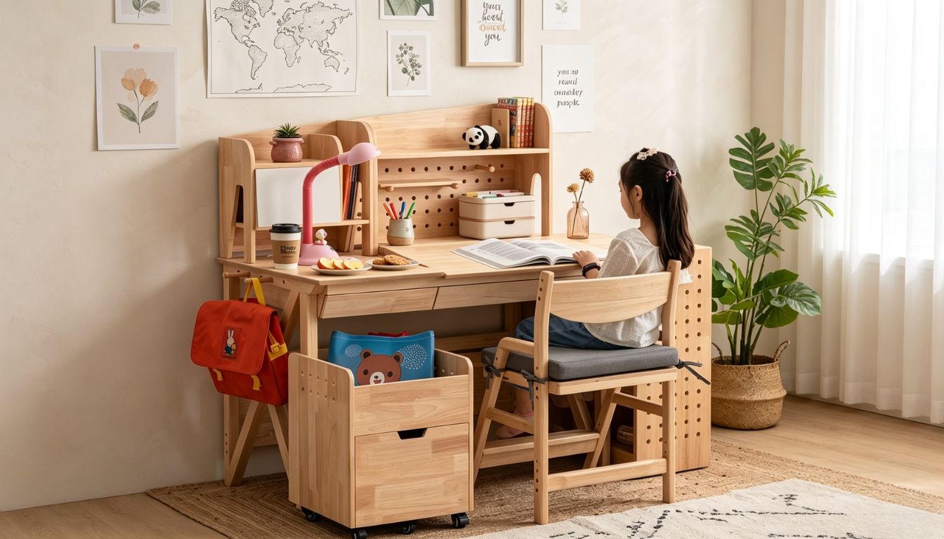 Kids Study Desks: How to Choose a Height-Adjustable Desk