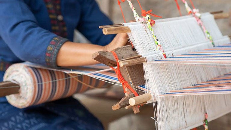 Kids Wooden Weaving Loom - My Duckling