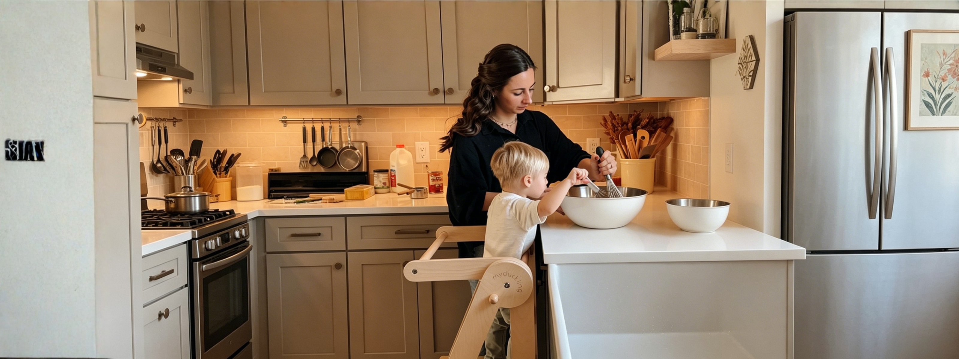 Montessori Kitchen Helpers for Kids