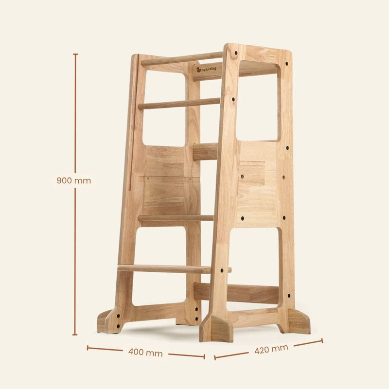 LOLA Deluxe Solid Wood Learning Tower