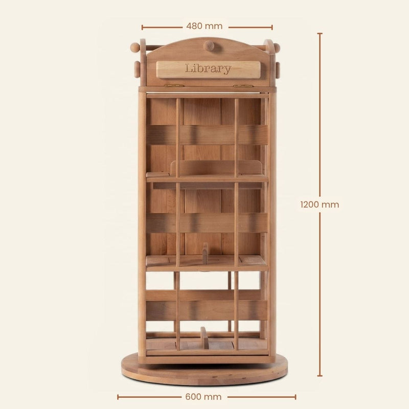 OLI Library Revolving Bookcase - London