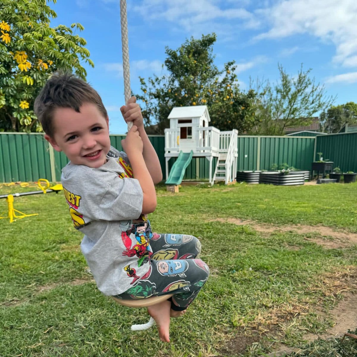 My Duckling Felix Baby Swing Seat＆Felix Kids Disc Swing Set