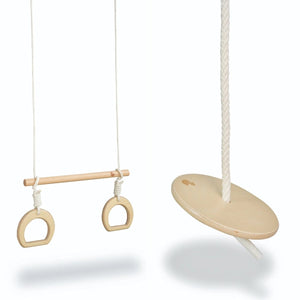 My Duckling Felix Kids Trapeze with Rings＆Felix Kids Disc Swing Set