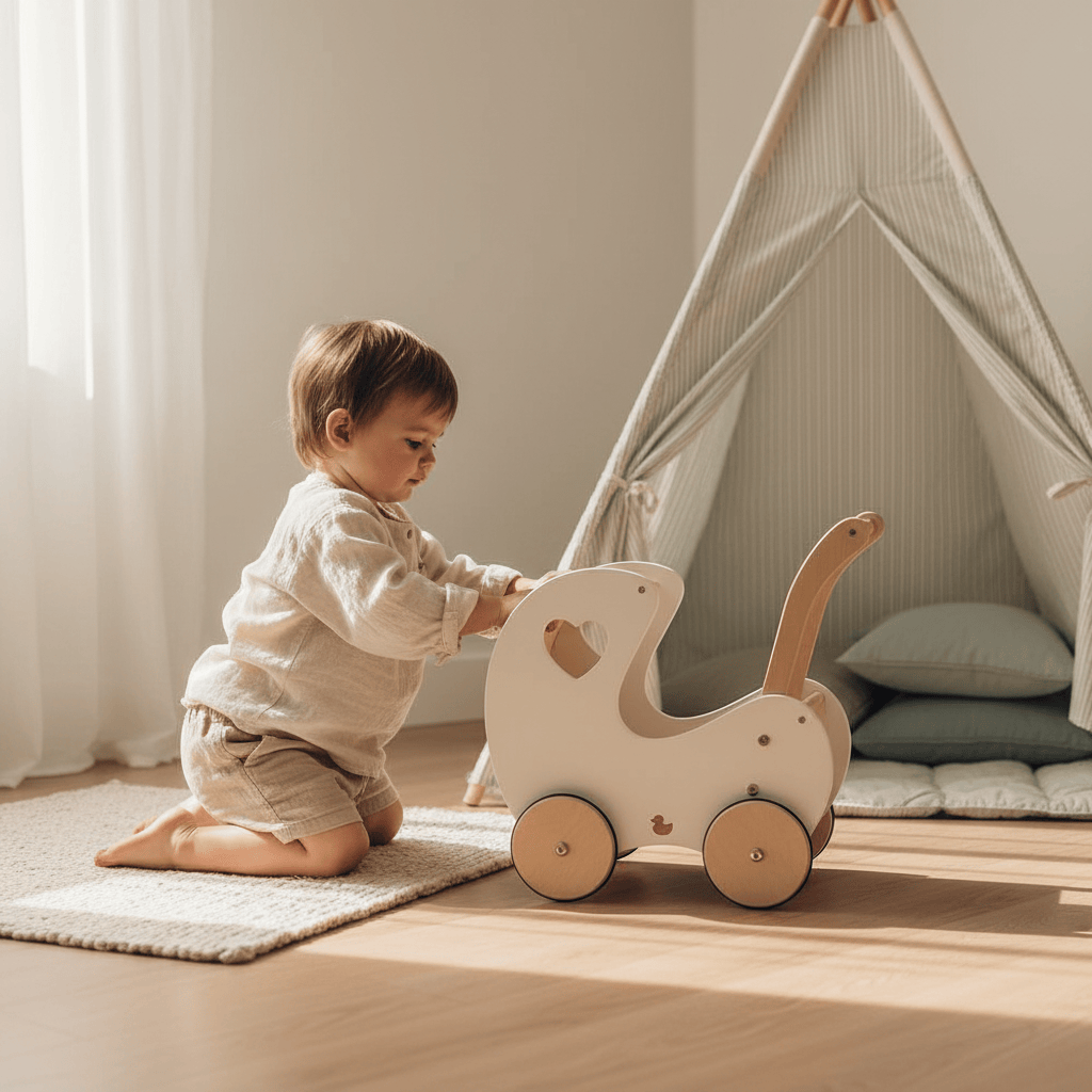 My Duckling Isla Doll Pram Walker (Early December Pre-Order)