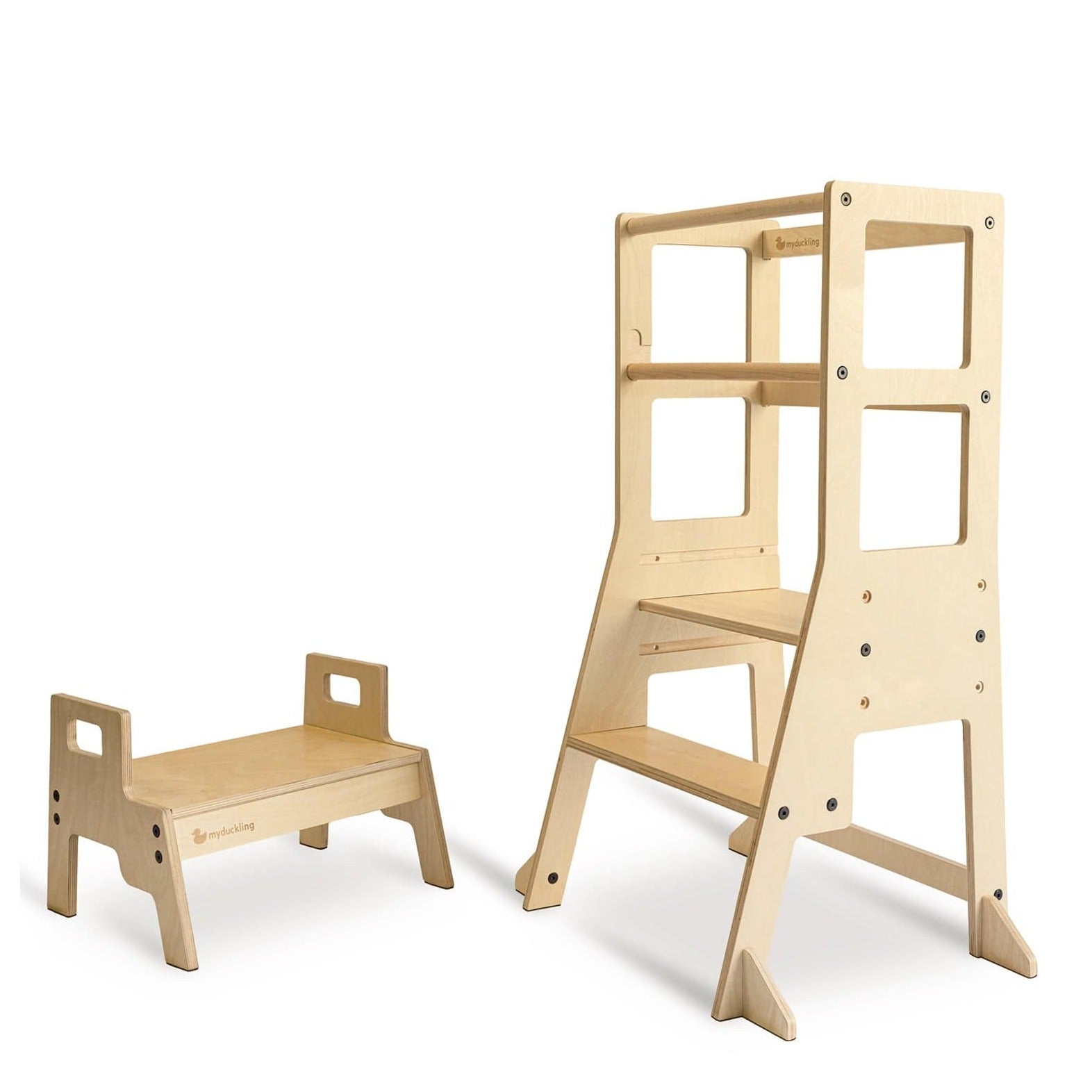 My Duckling JALA Deluxe Adjustable Learning Tower - Natural