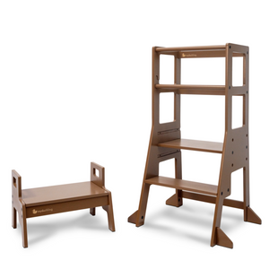 My Duckling JALA Deluxe Adjustable Learning Tower - Walnut(Early January Pre-Order)