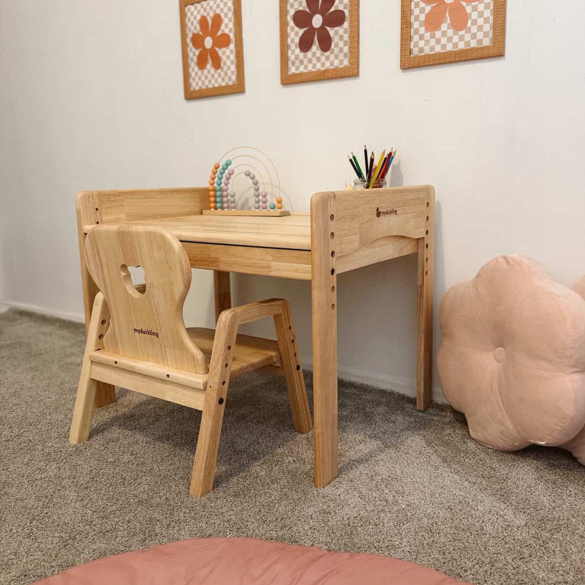 My Duckling KAYA Primary Adjustable Table and Chair Set