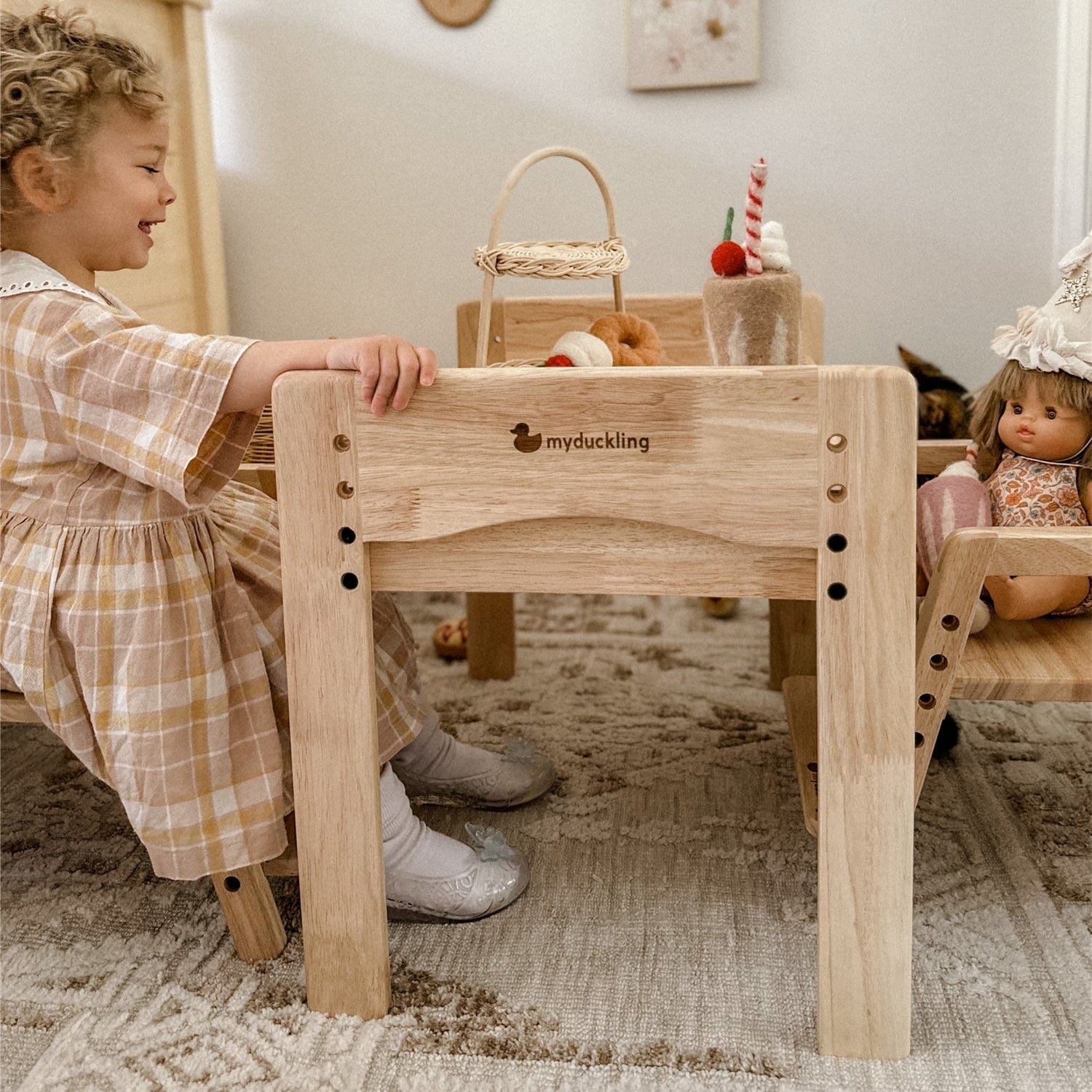 My Duckling KAYA Primary Adjustable Table and Chair Set