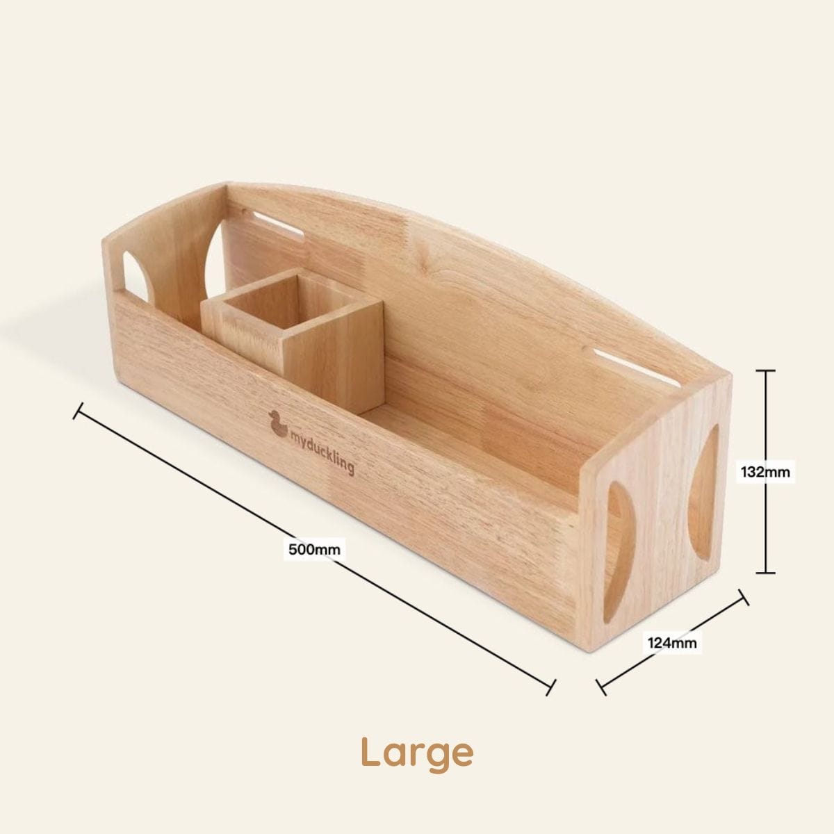 My Duckling KAYA Solid Wood Side Shelf