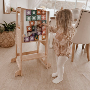 My Duckling LOLA Deluxe Solid Wood Adjustable Learning Tower