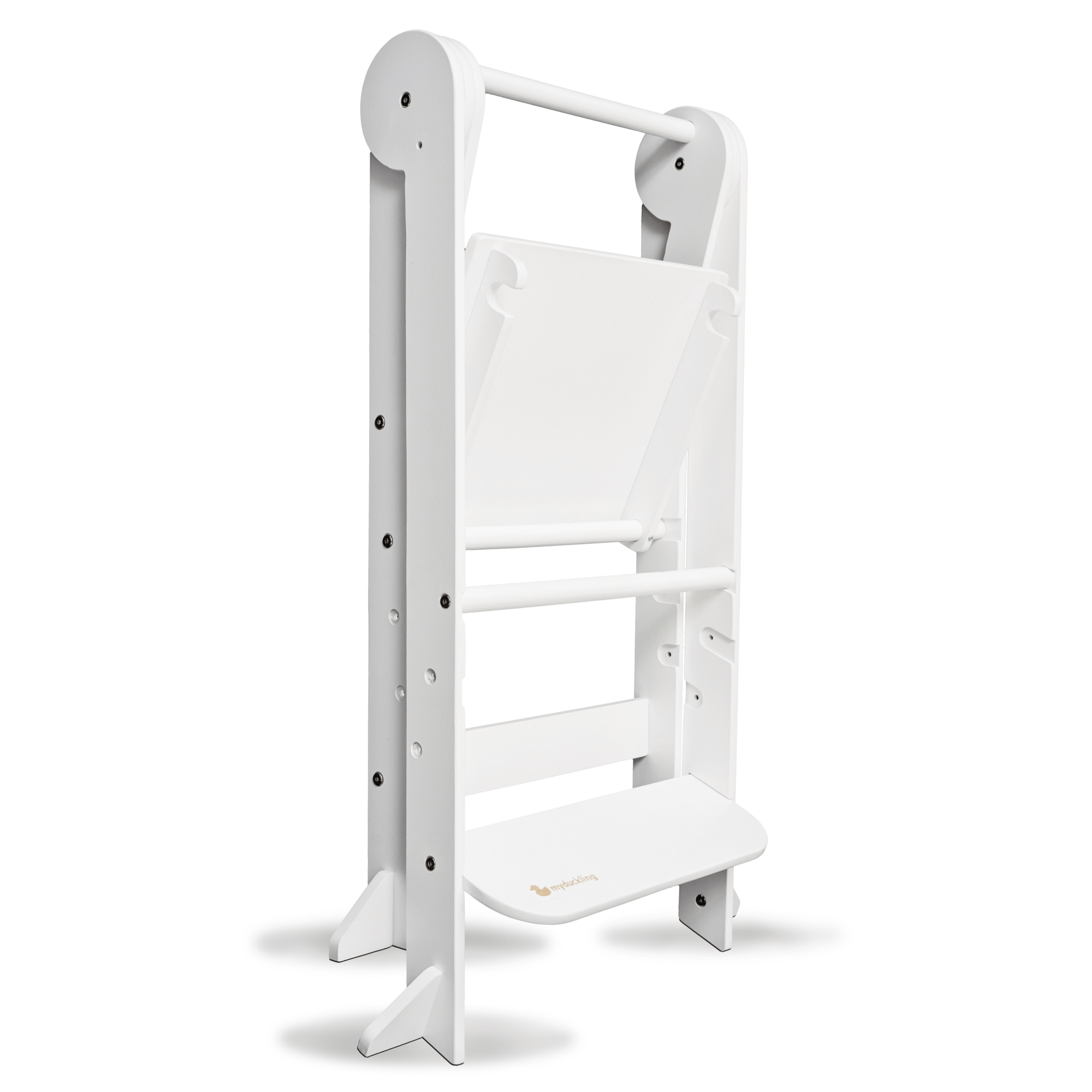 My Duckling MILA Deluxe Folding Adjustable Learning Tower - White
