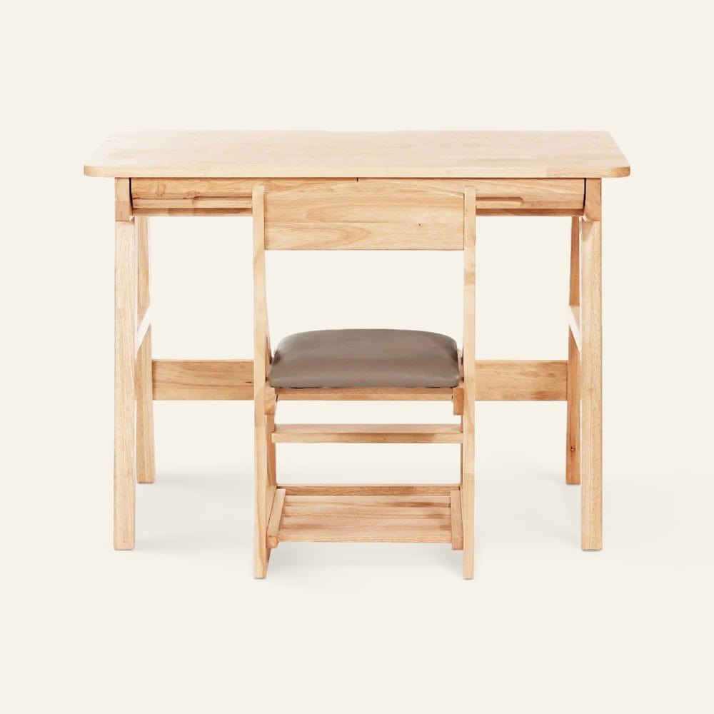 My Duckling Little Scholar: Desk & Chair Set NALA Montessori Solid Wood Study Desk / Khaki