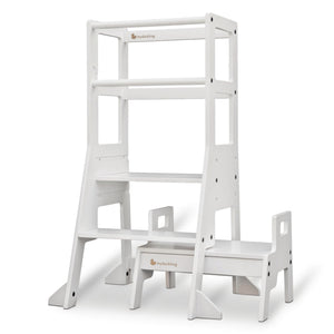 My Duckling JALA Deluxe Adjustable Learning Tower White