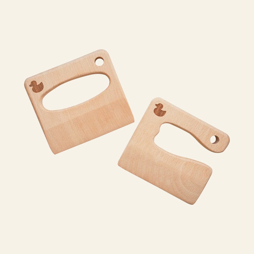 My Duckling Wooden Kids Cutting Knife Set