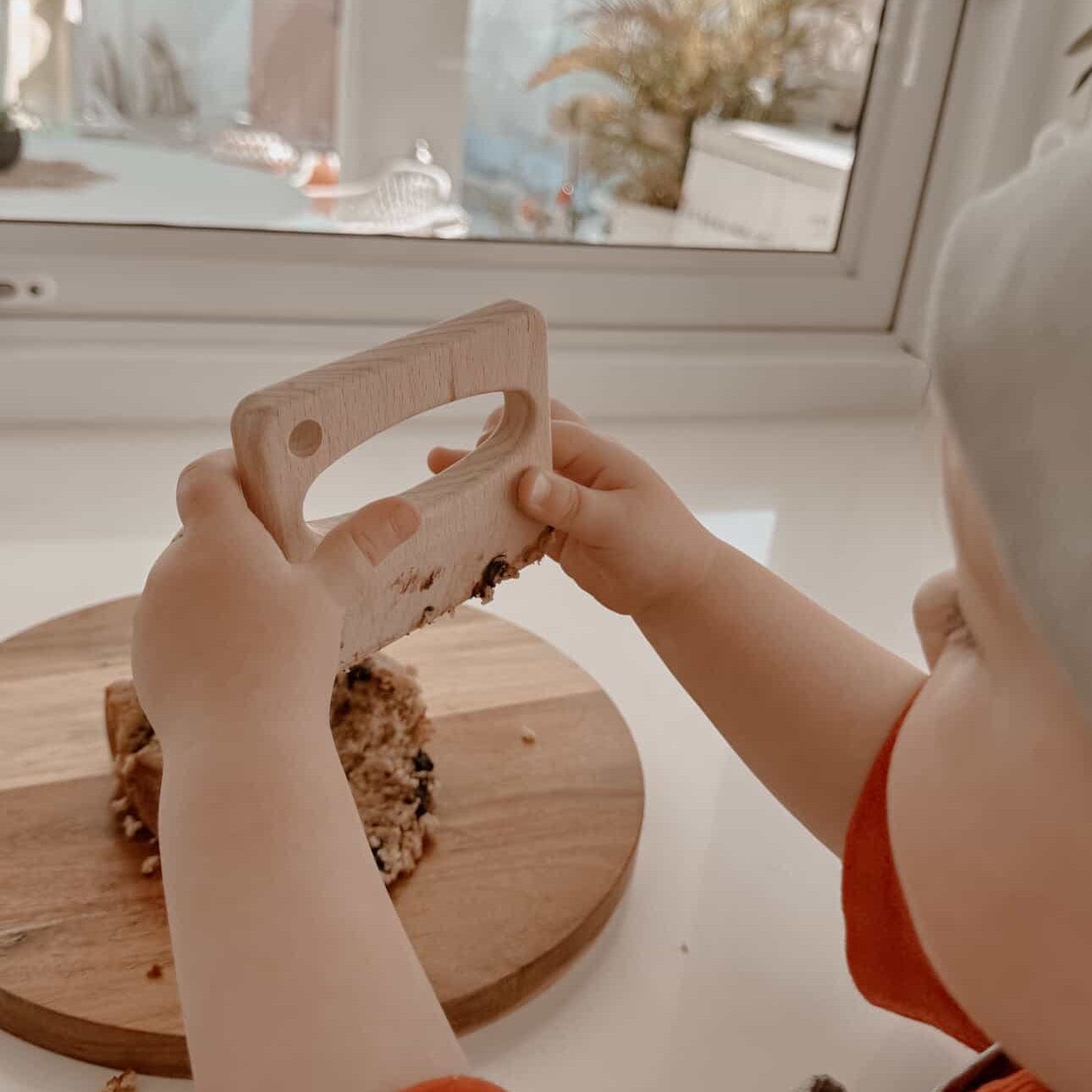 My Duckling Wooden Kids Cutting Knife Set