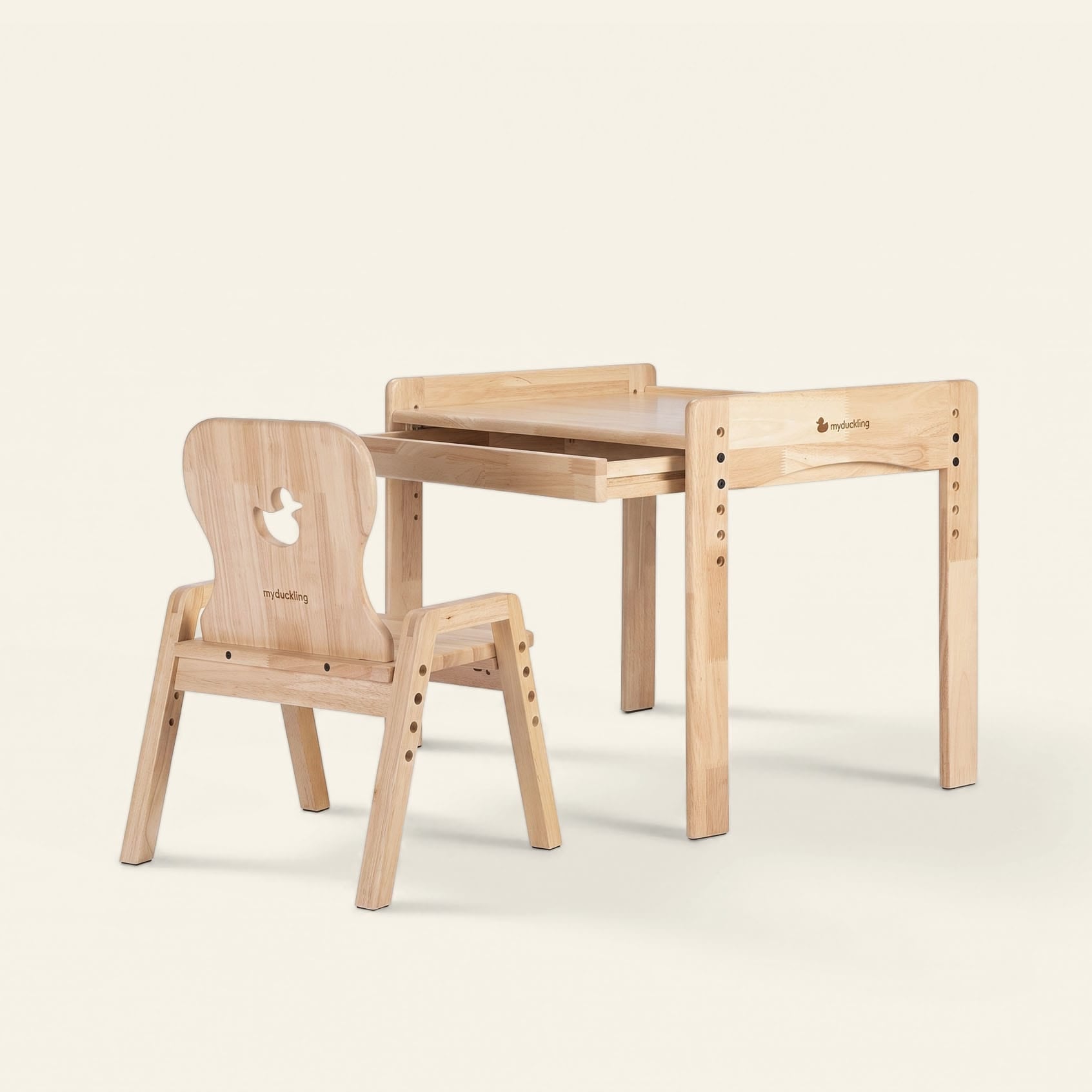 myduckling KAYA Adjustable Table and Chair Set Duck