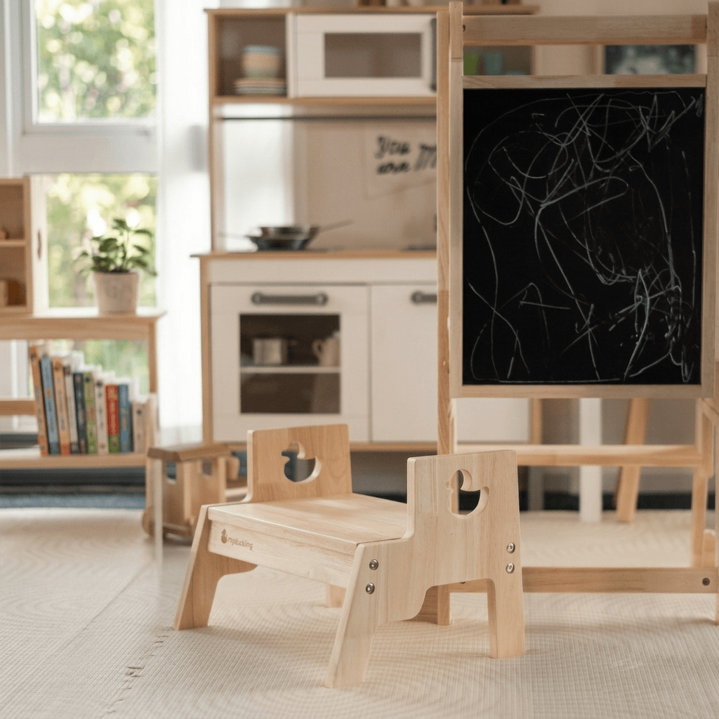 myduckling JALA Deluxe Solid Wood Learning Tower - Duck Stool (Mid August Pre-Order)