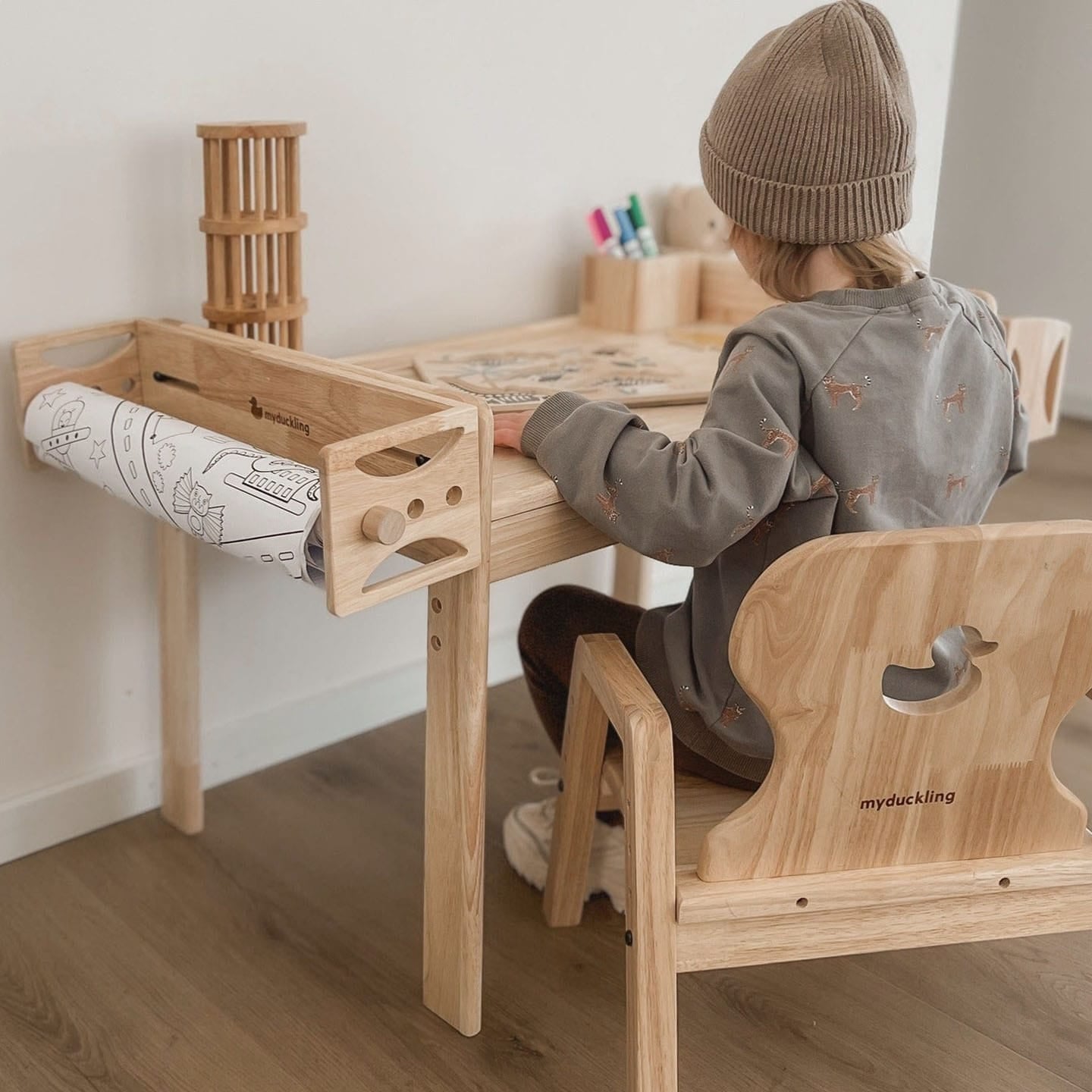 myduckling KAYA Adjustable Table and Chair Set