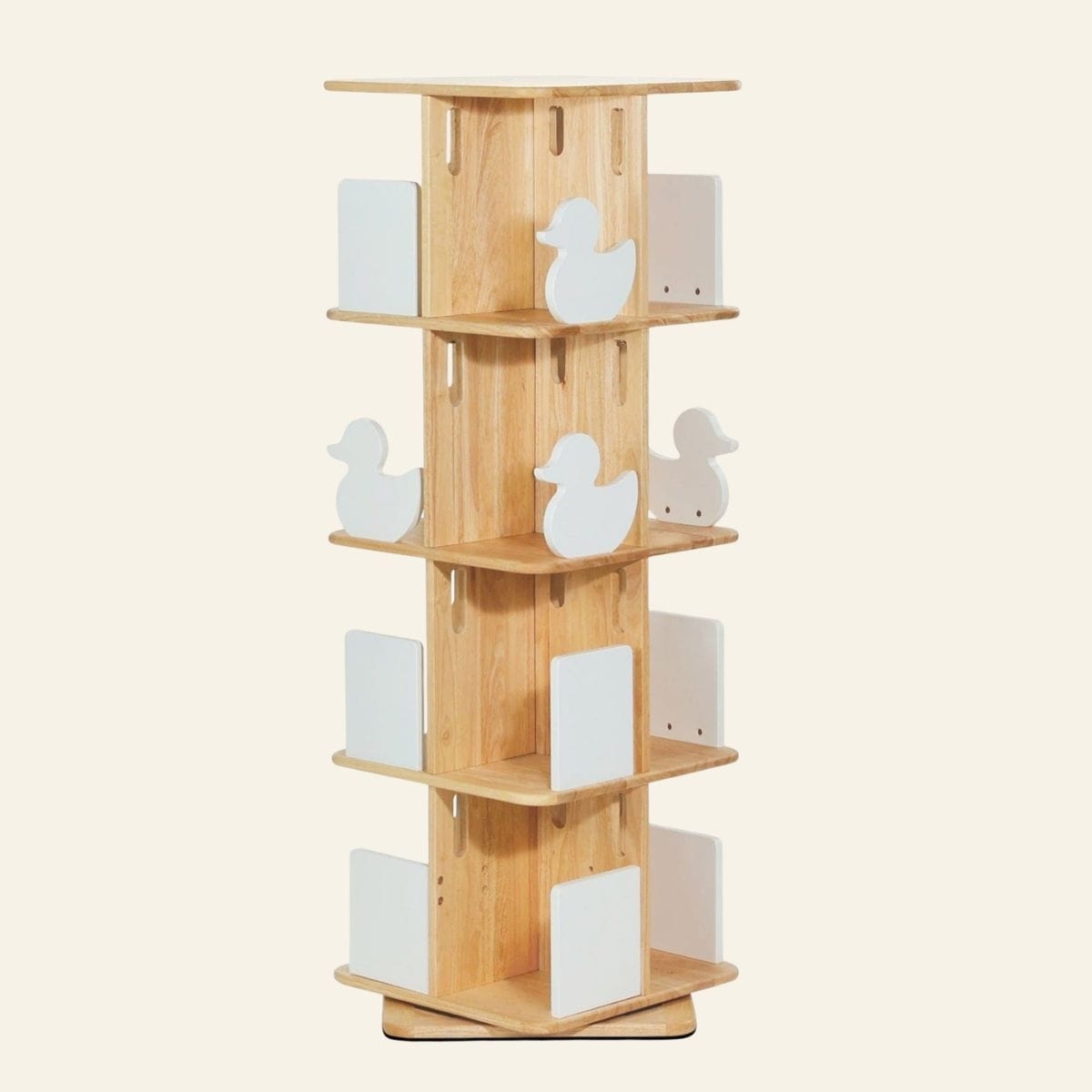 KOBI Rotating Kids Bookshelf Addon | Solid Wood | myduckling AU
