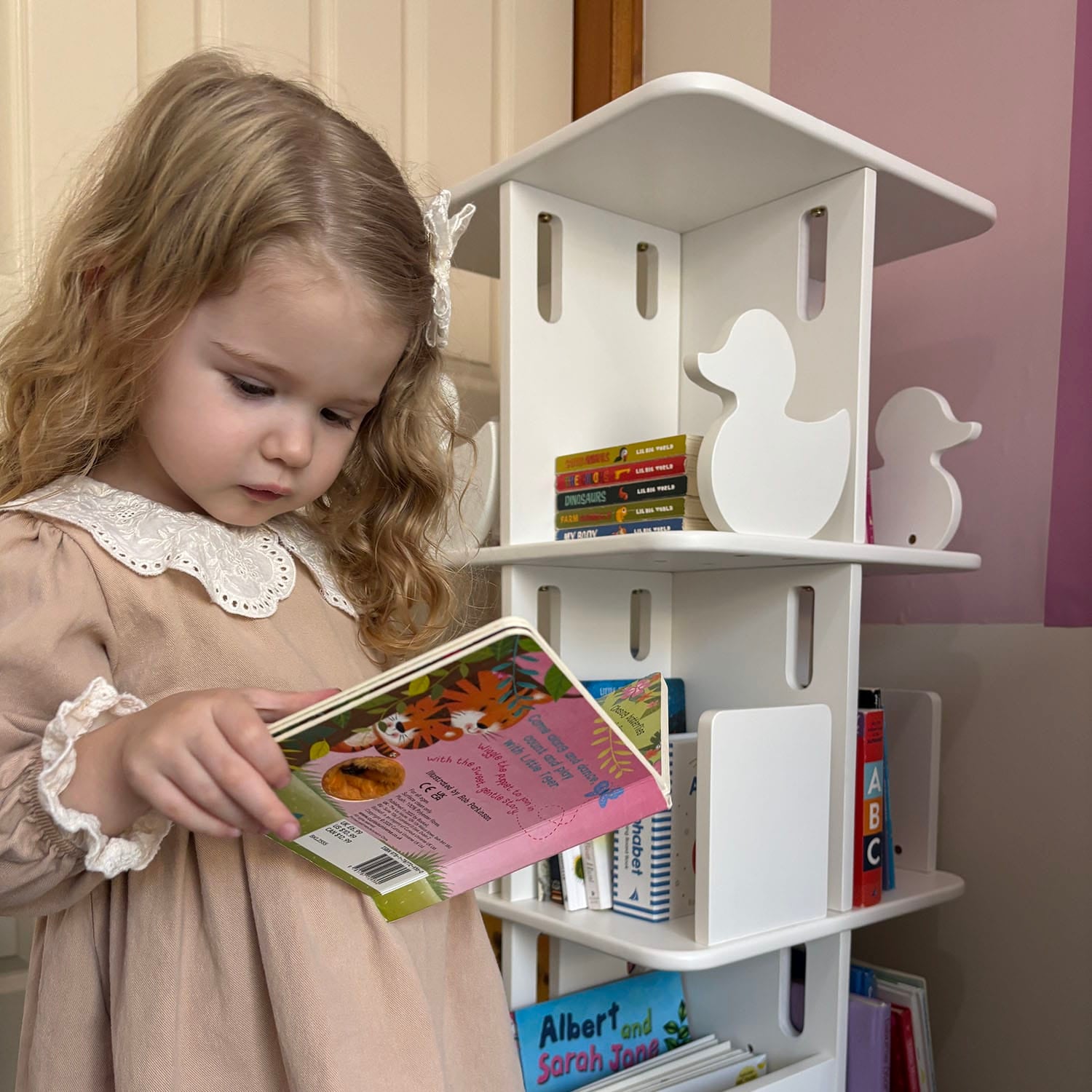 myduckling KOBI Rotating Bookcase