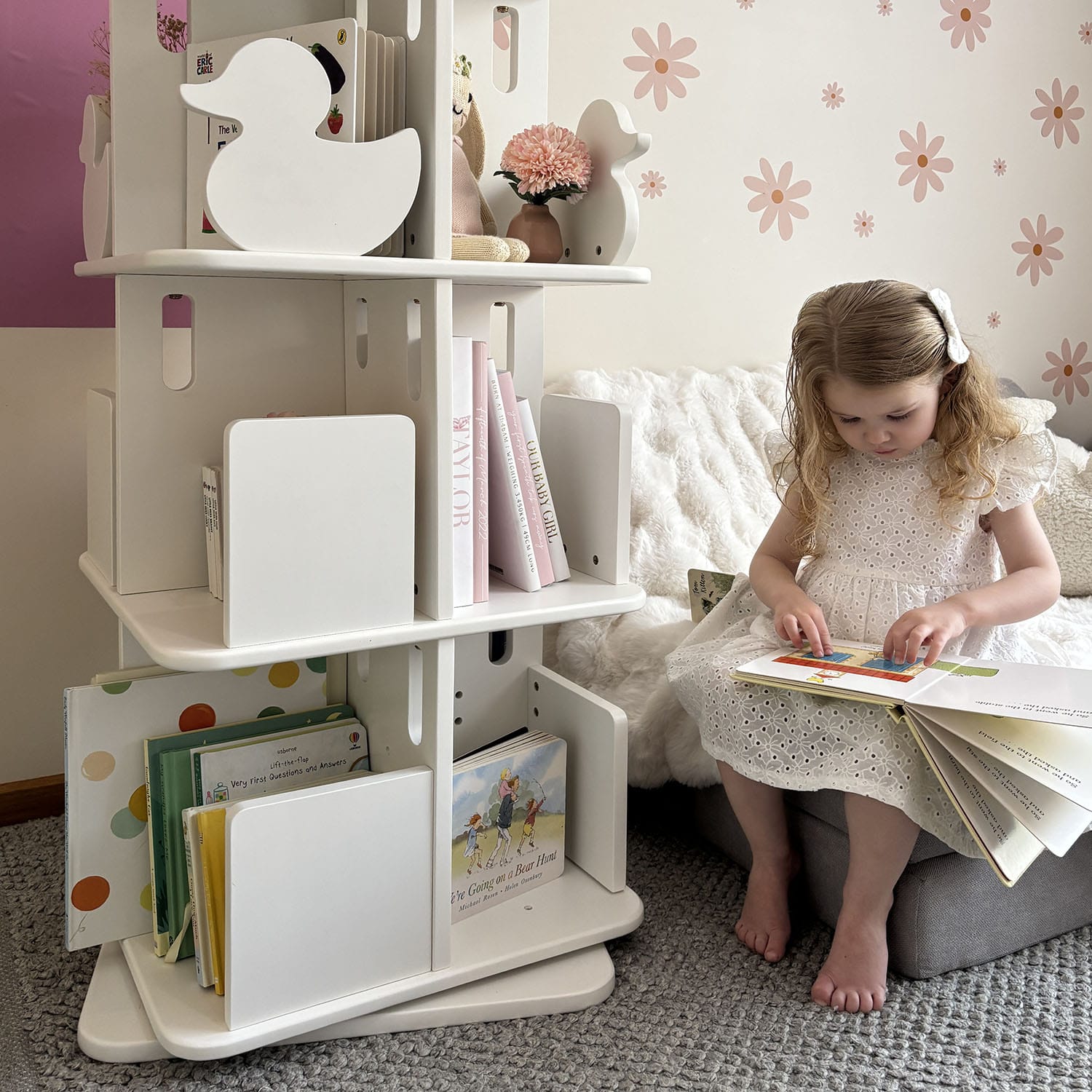 myduckling KOBI Rotating Bookcase