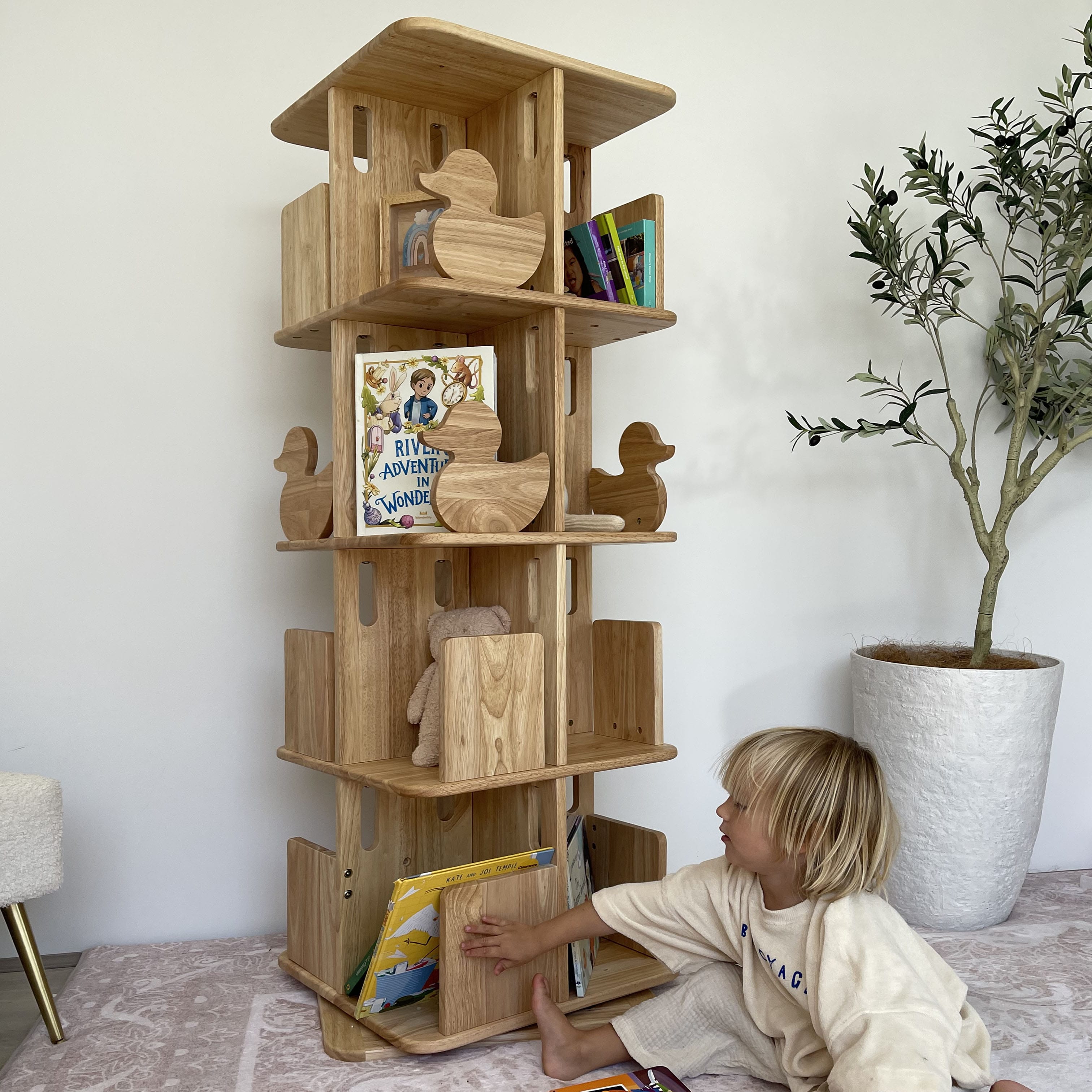 myduckling KOBI Rotating Bookcase Addon Layer