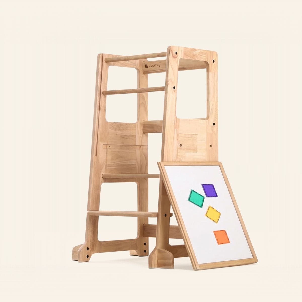 myduckling LOLA Deluxe Solid Wood Adjustable Learning Tower
