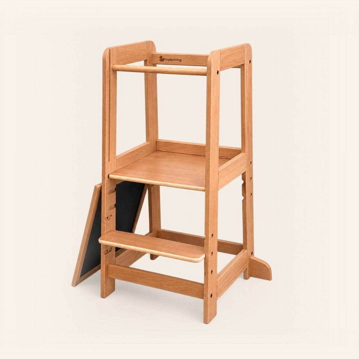 myduckling LYRA Pro Beechwood Adjustable Learning Tower - Natural