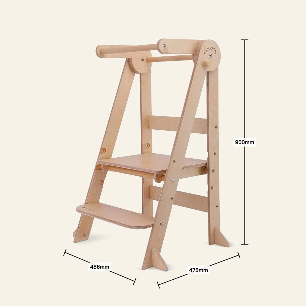 myduckling MILA Deluxe Folding Adjustable Learning Tower
